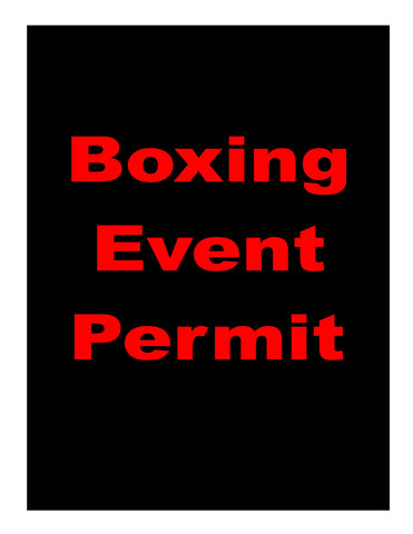 Boxing Promoter