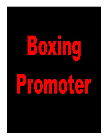 Boxing Trainer Second
