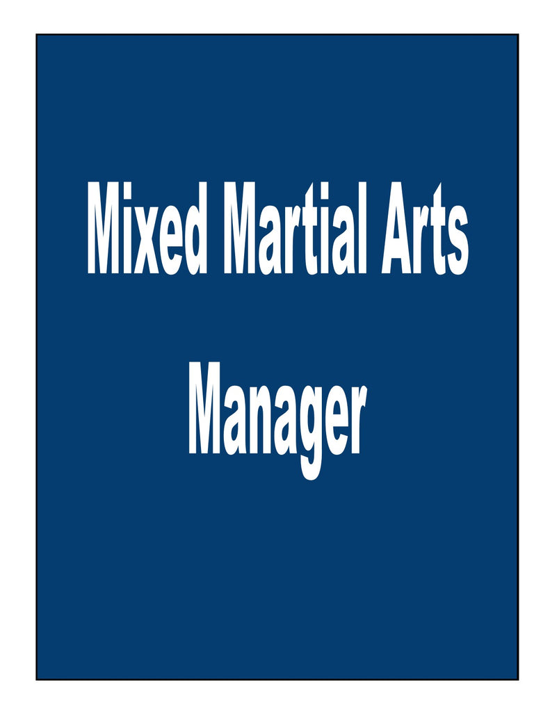 Mixed Martial Arts Manager